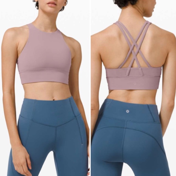 lululemon athletica Tops - NWT Lululemon Energy Bra High Neck Long Line Tough